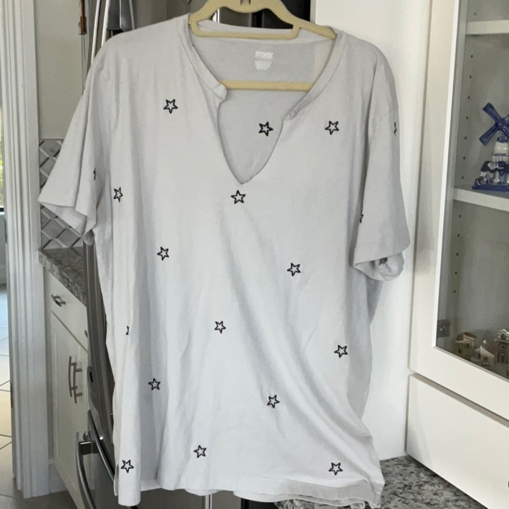 Pink casual tee
